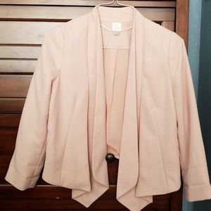 Pink blazer. Worn once.